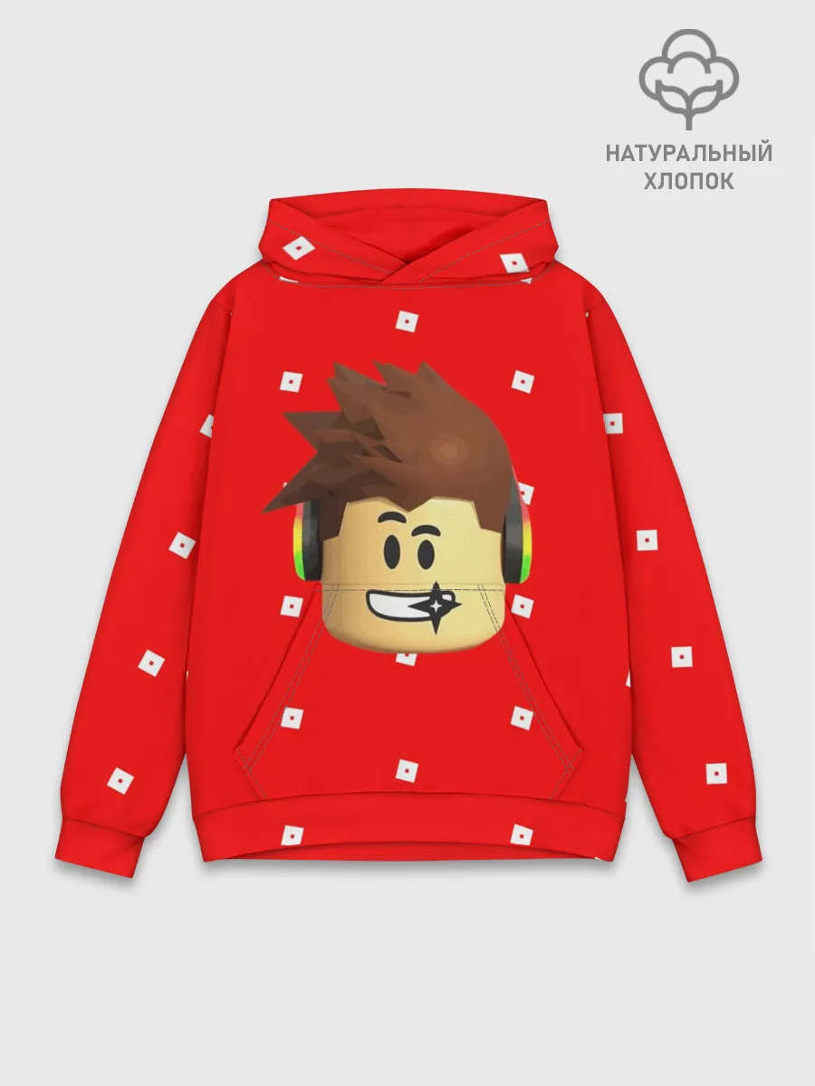 Худи мужской база хлопок / ROBLOX Head