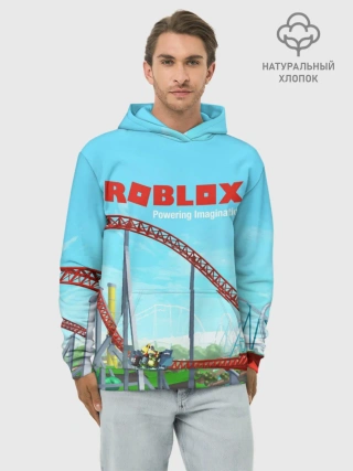 Худи мужской база хлопок / ROBLOX: Powering Imagination