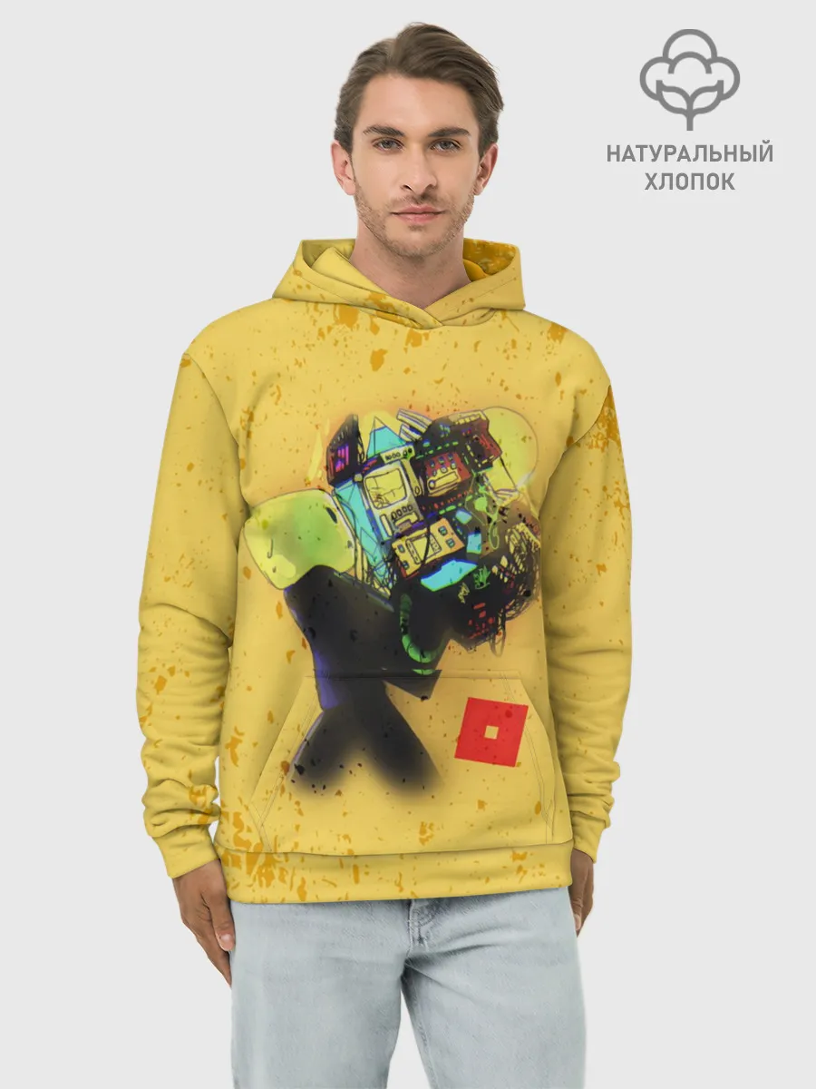 Худи мужской база хлопок / ROBLOX Grunge ART