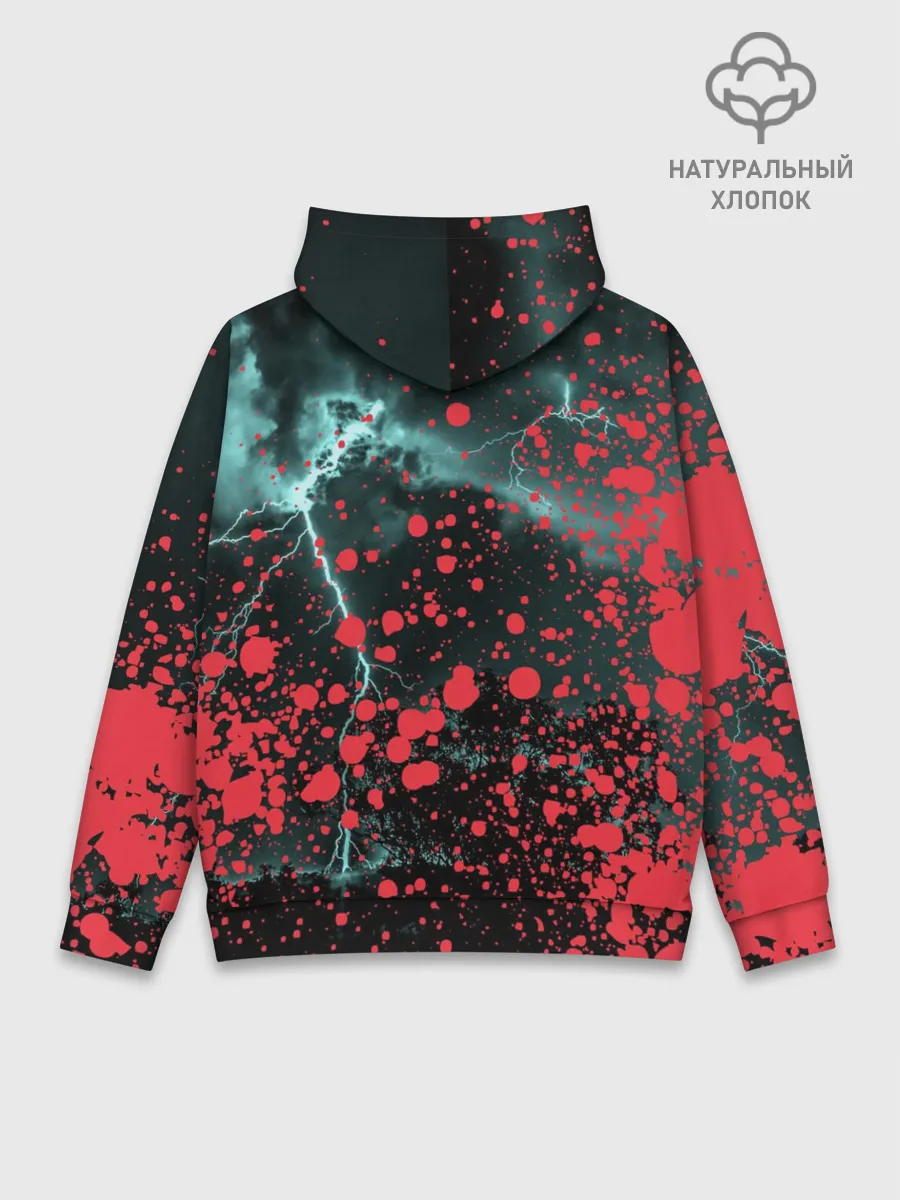 Худи мужской база хлопок / DEAD BY DAYLIGHT