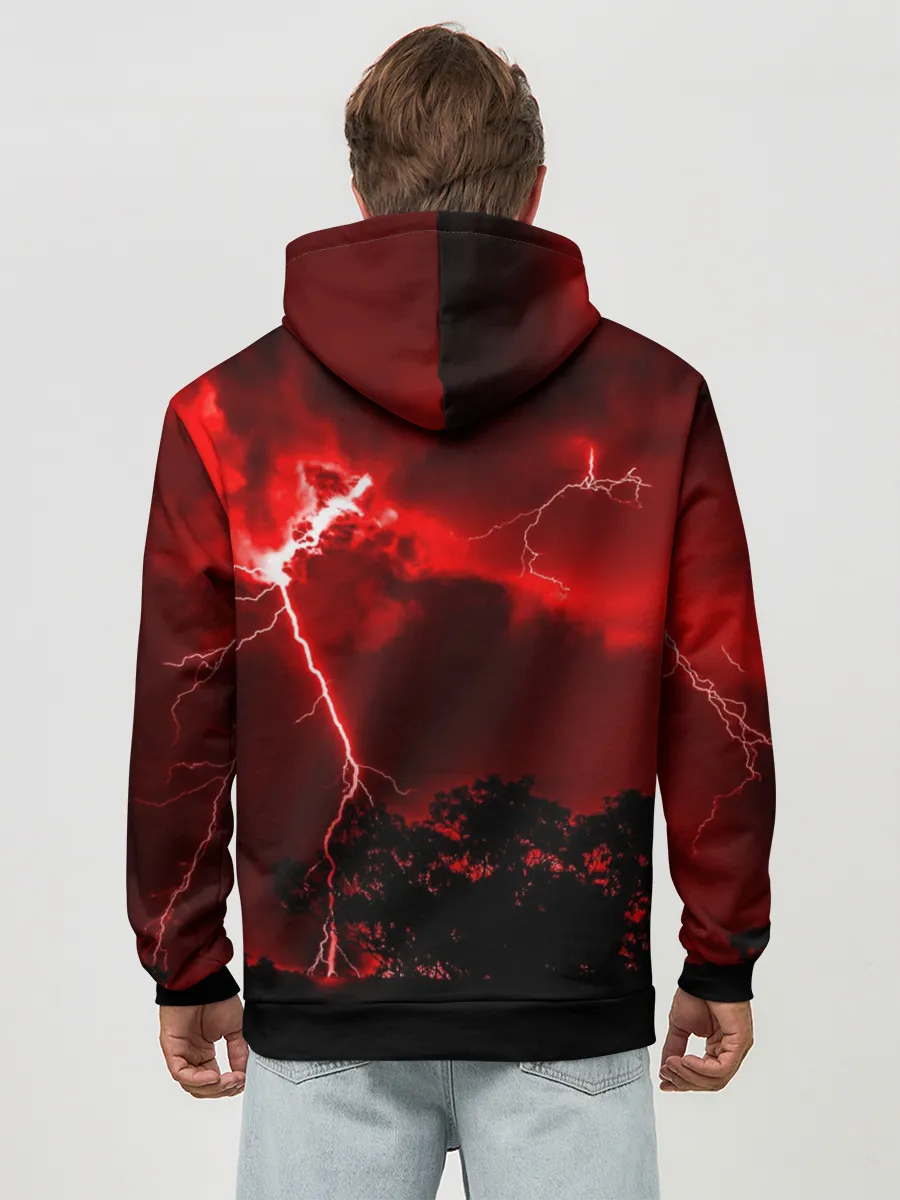 Худи мужской база хлопок / DEAD BY DAYLIGHT