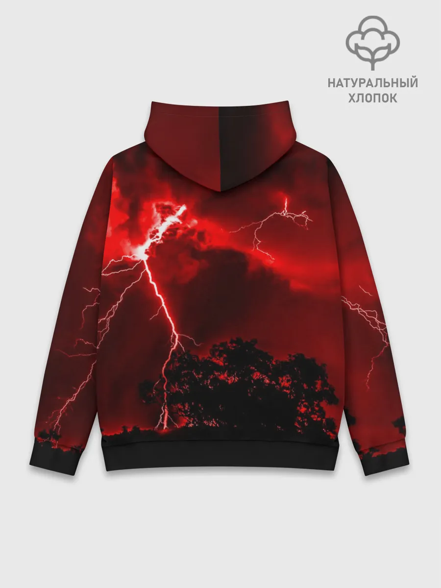 Худи мужской база хлопок / DEAD BY DAYLIGHT