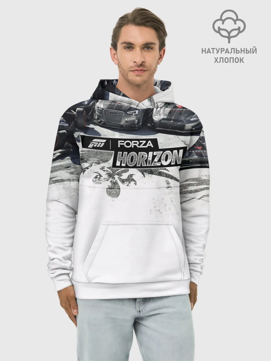 Худи мужской база хлопок / Forza Horizon