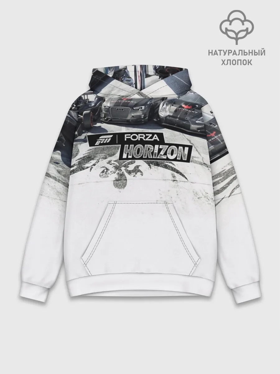 Худи мужской база хлопок / Forza Horizon