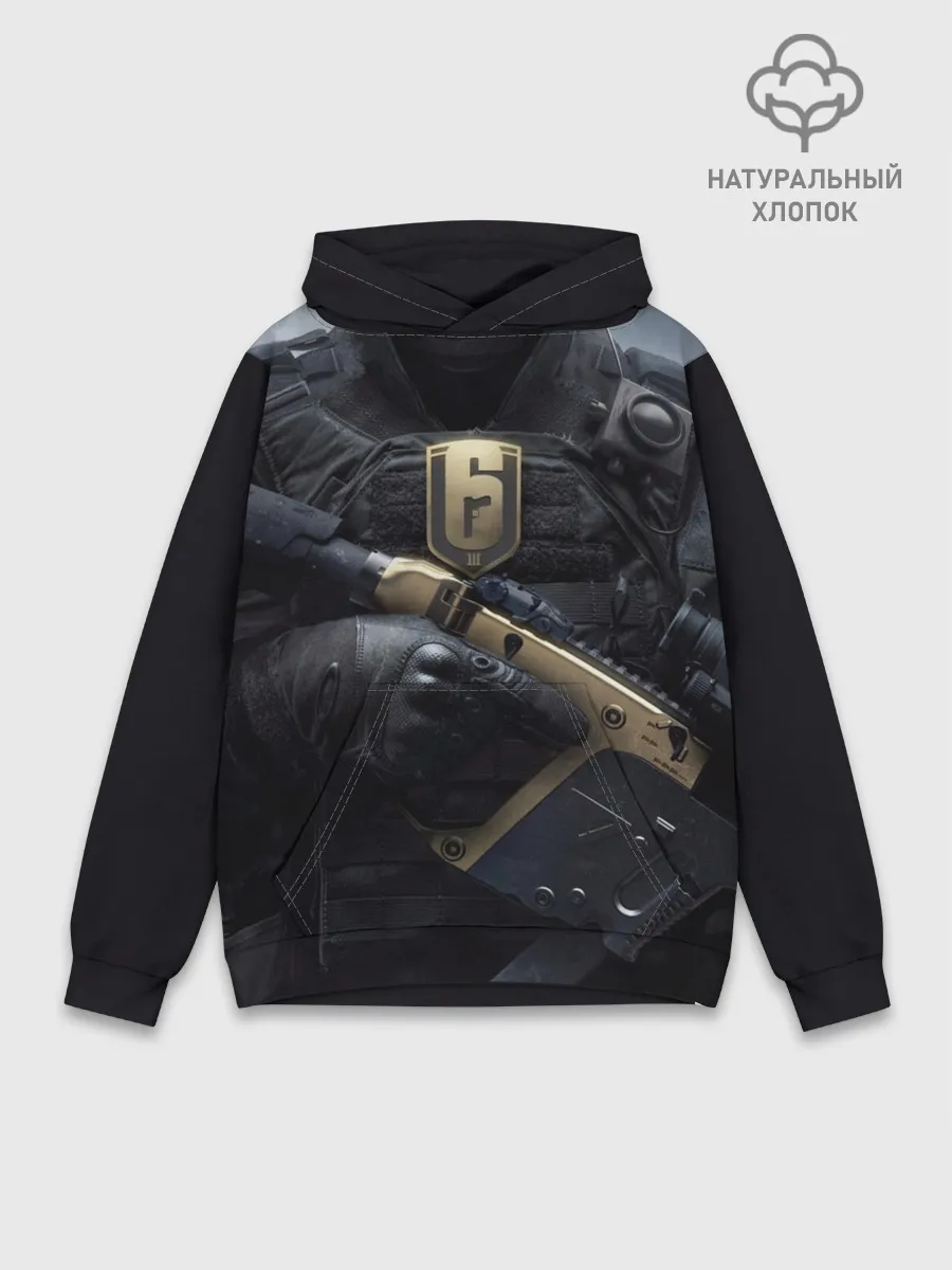 Худи мужской база хлопок / Rainbow Six: Siege