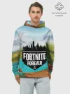 Худи мужской база хлопок / Fortnite Forever