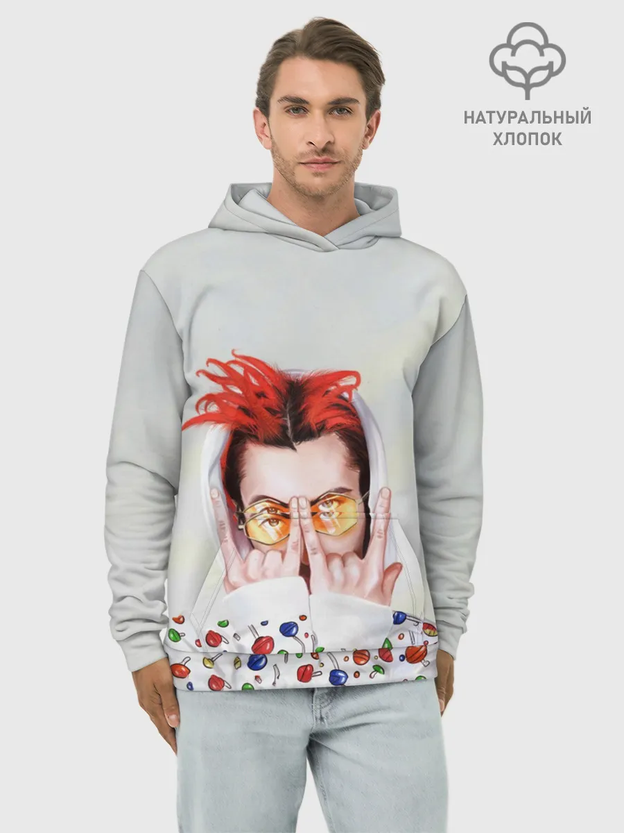 Худи мужской база хлопок / Gone.Fludd