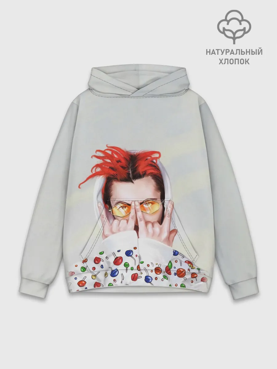 Худи мужской база хлопок / Gone.Fludd