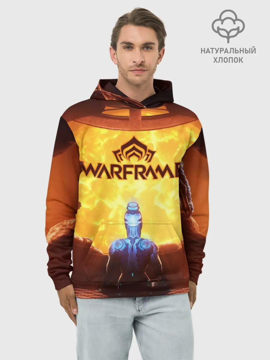 Худи мужской база хлопок / Warframe