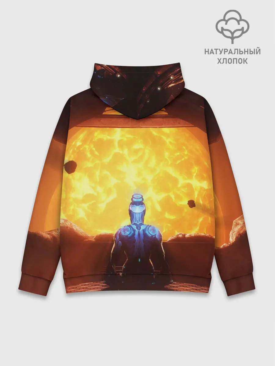 Худи мужской база хлопок / Warframe