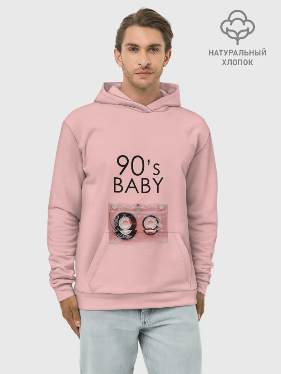 Худи мужской база хлопок / 90-е