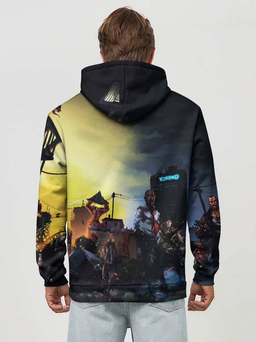 Худи мужской база хлопок / LEFT 4 DEAD