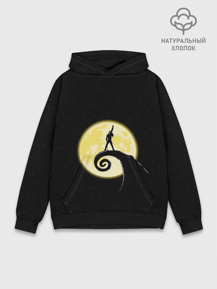 Худи мужской база хлопок / Queen. Freddie Mercury