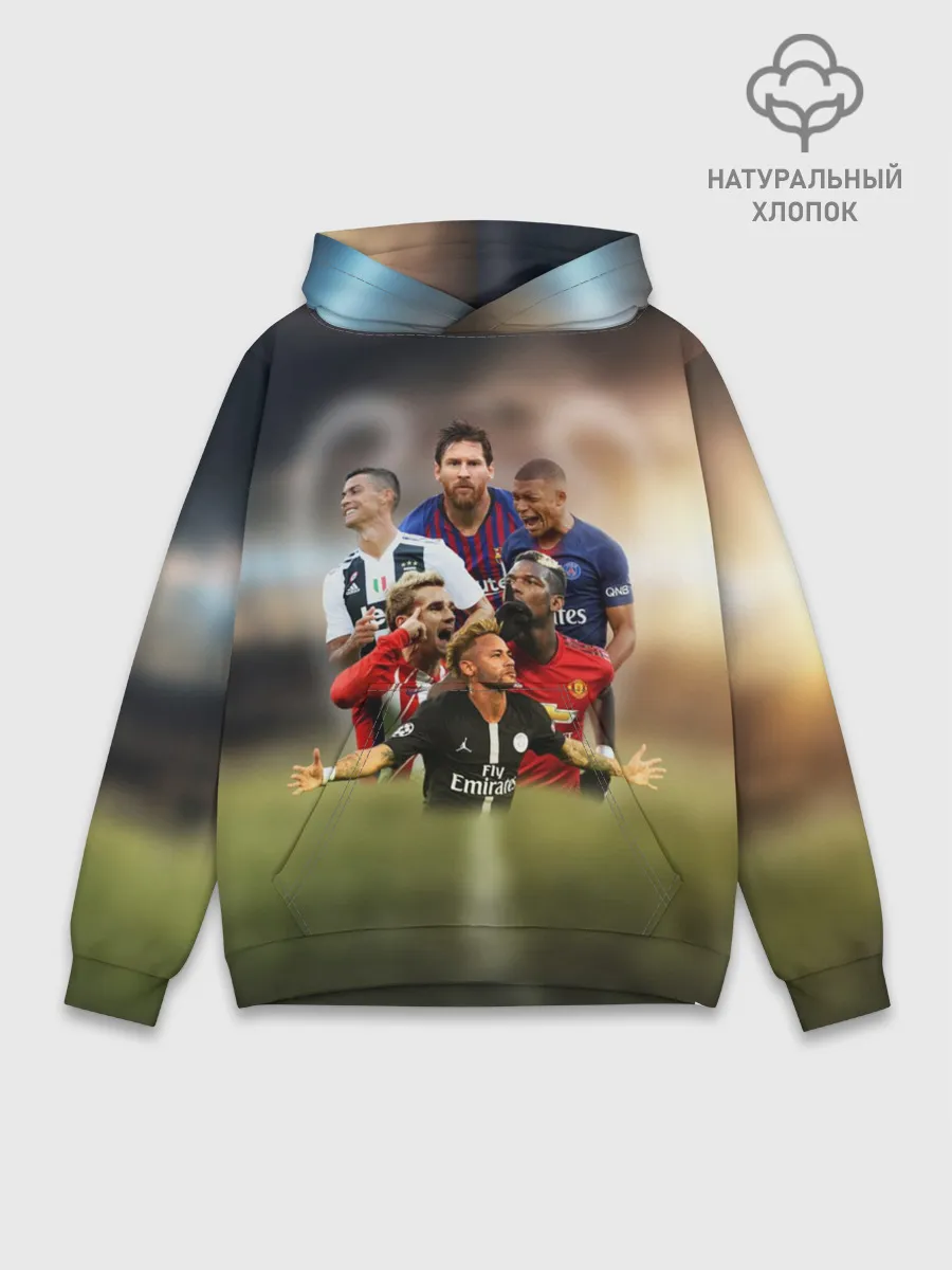 Худи мужской база хлопок / Чемпионы