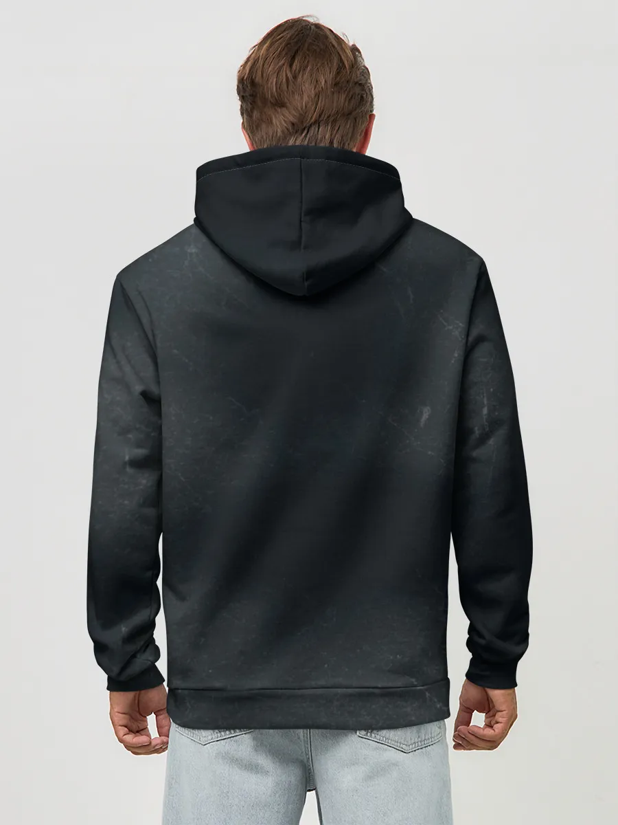 Худи мужской база хлопок / WINNER WINNER chicken dinner