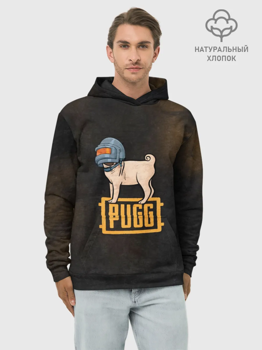 Худи мужской база хлопок / PUBG