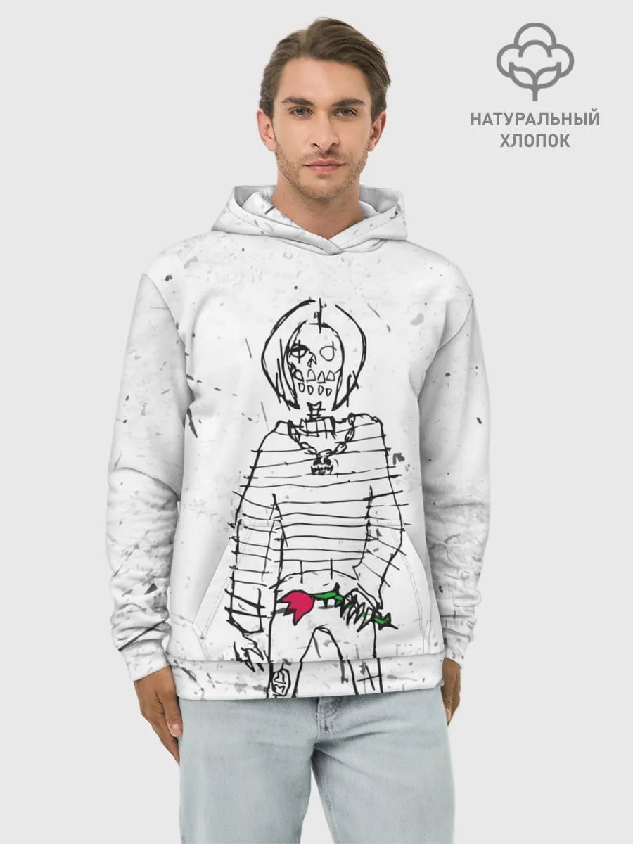 Худи мужской база хлопок / Lizer - Blessed