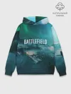 Худи мужской база хлопок / BATTLEFIELD