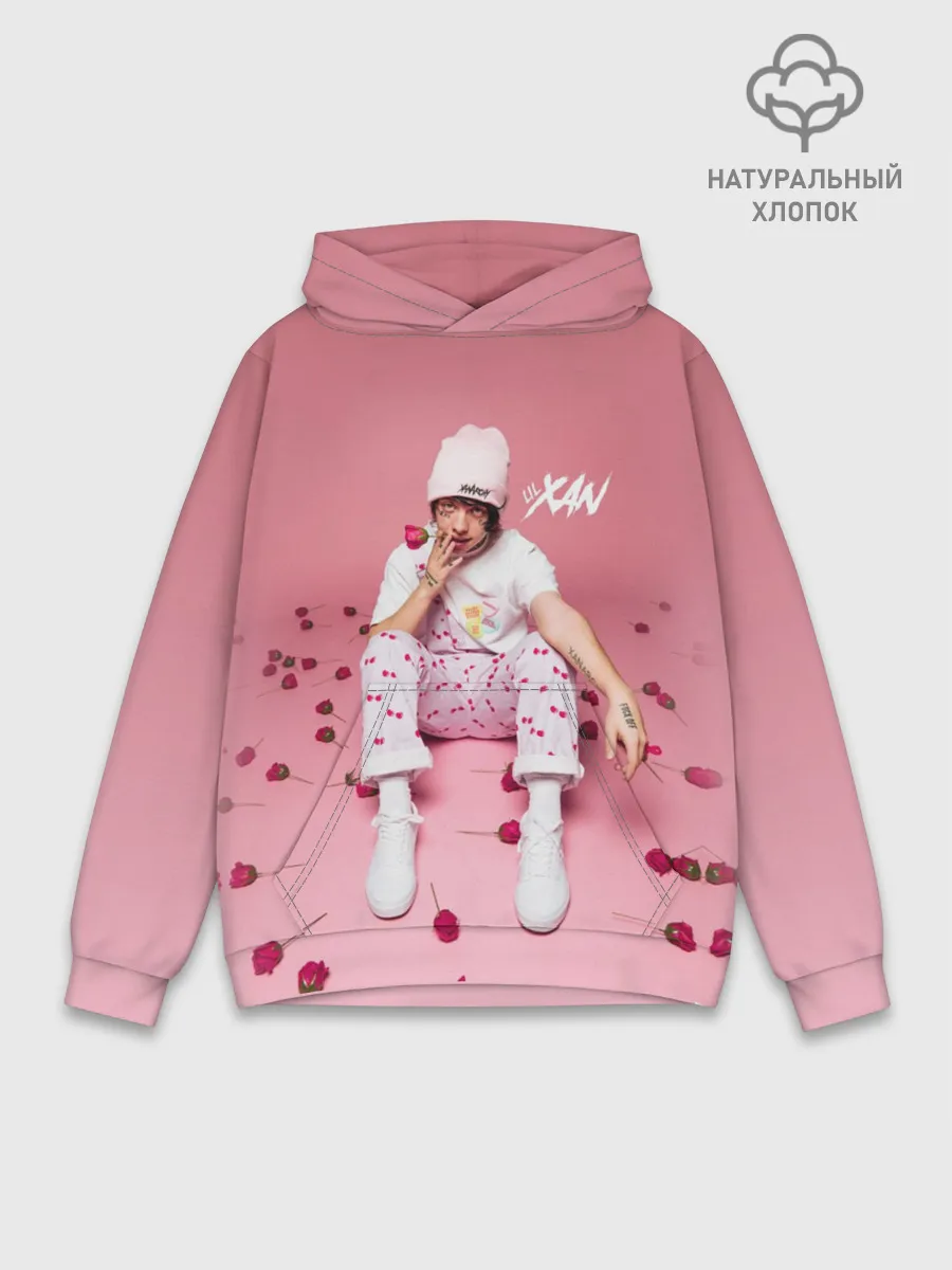 Худи мужской база хлопок / Lil Xan _