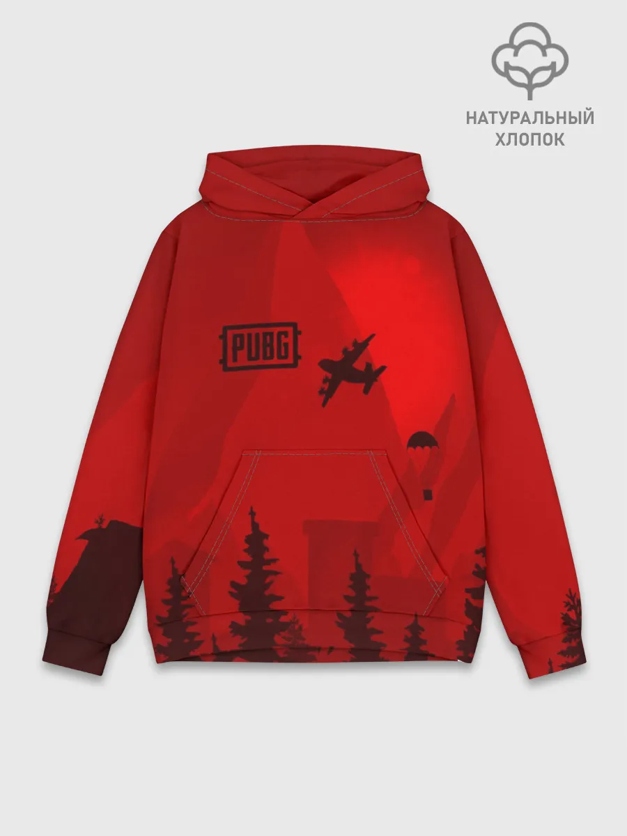 Худи мужской база хлопок / PUBG
