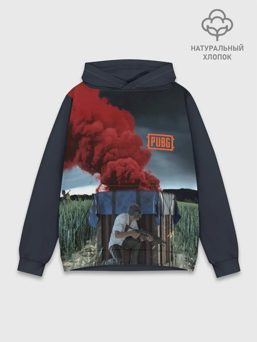 Худи мужской база хлопок / PUBG