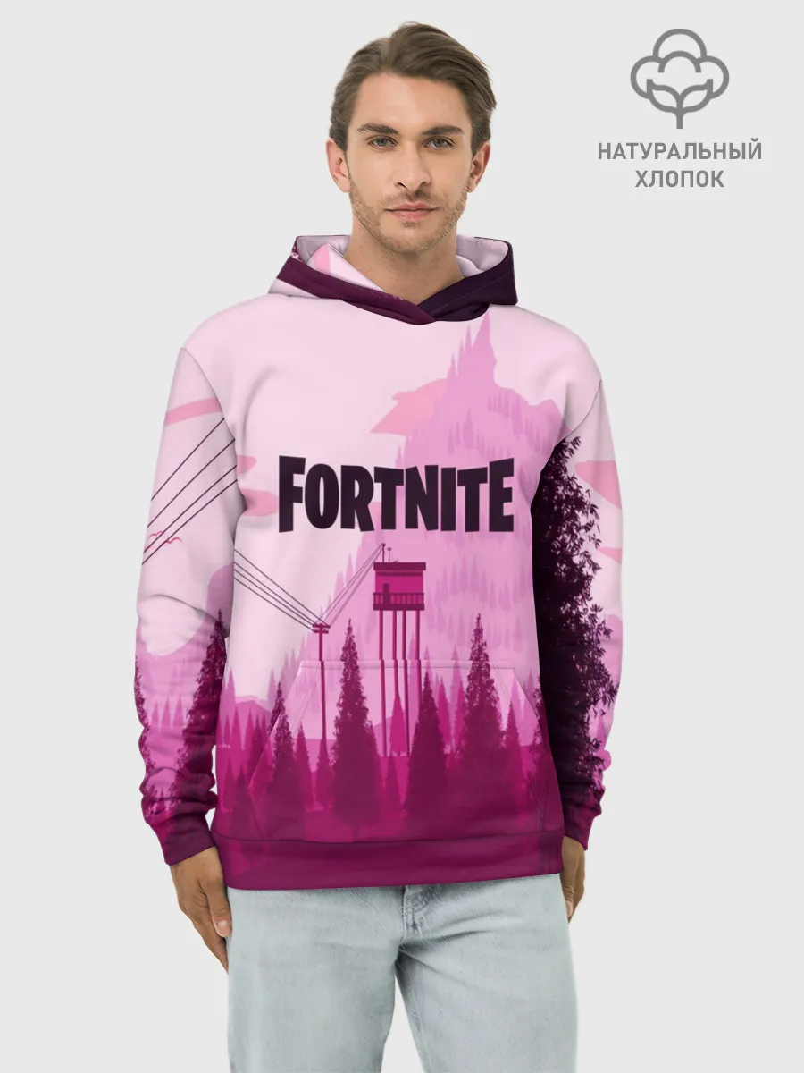 Худи мужской база хлопок / FORTNITE