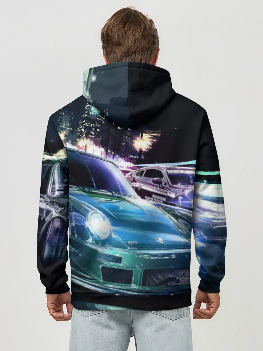 Худи мужской база хлопок / Need for Speed