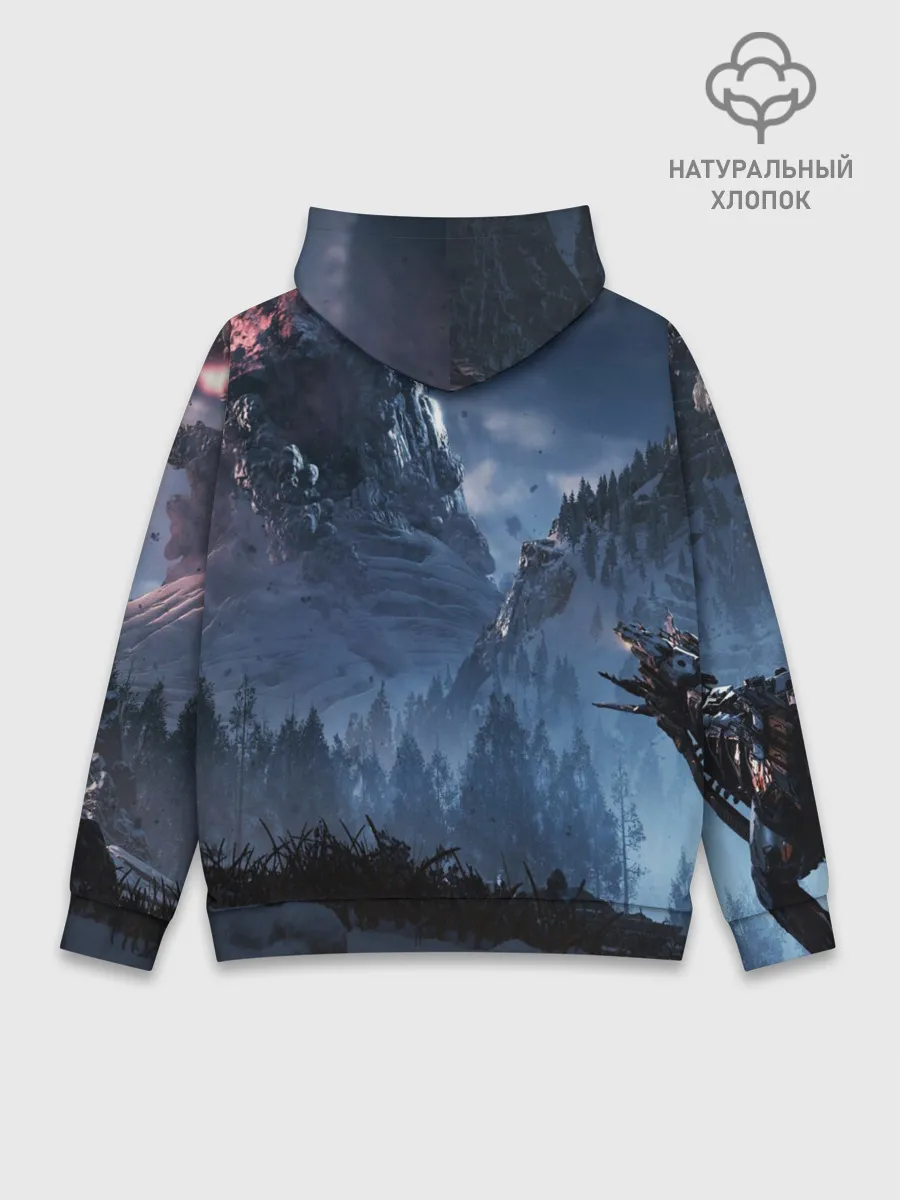 Худи мужской база хлопок / HORIZON ZERO DAWN