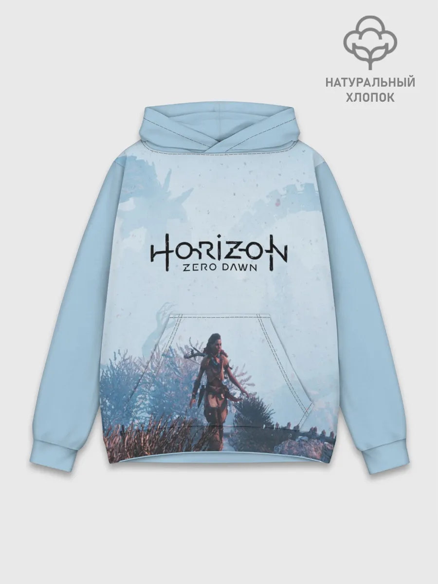 Худи мужской база хлопок / Horizon Zero Dawn