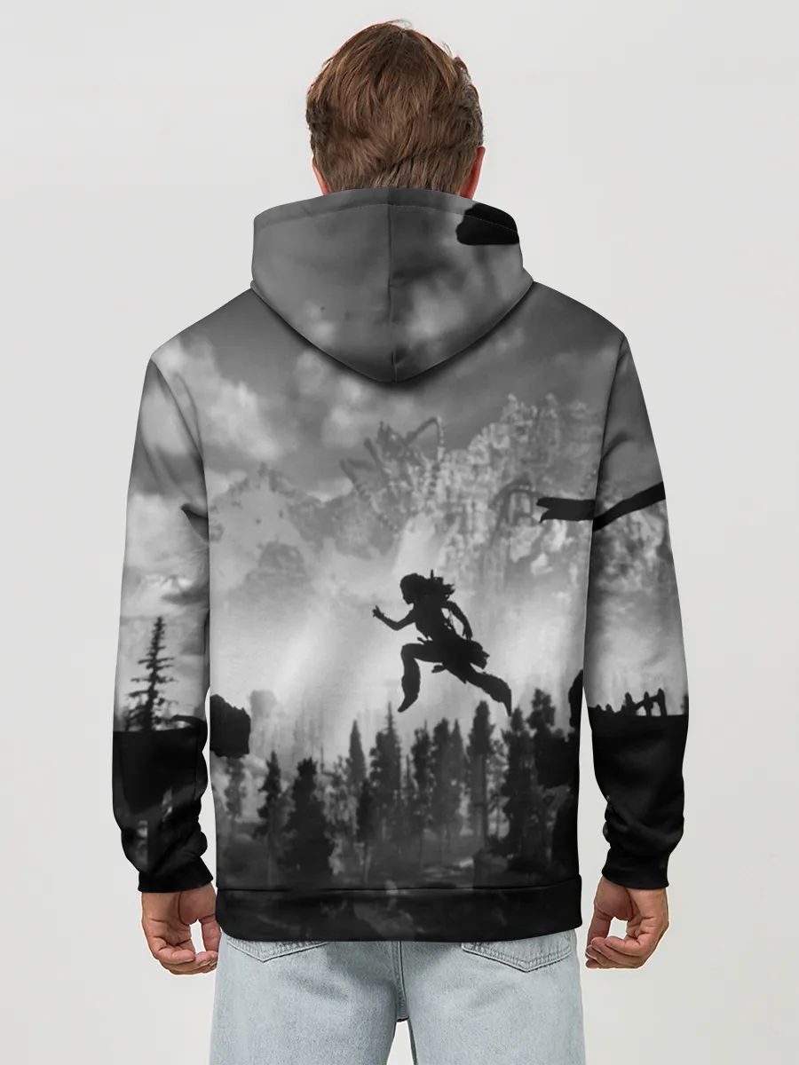 Худи мужской база хлопок / Horizon Zero Dawn