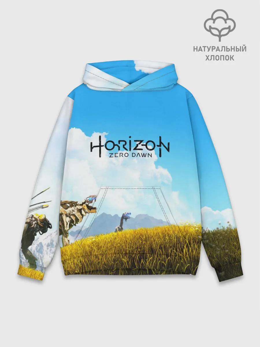 Худи мужской база хлопок / Horizon Zero Dawn