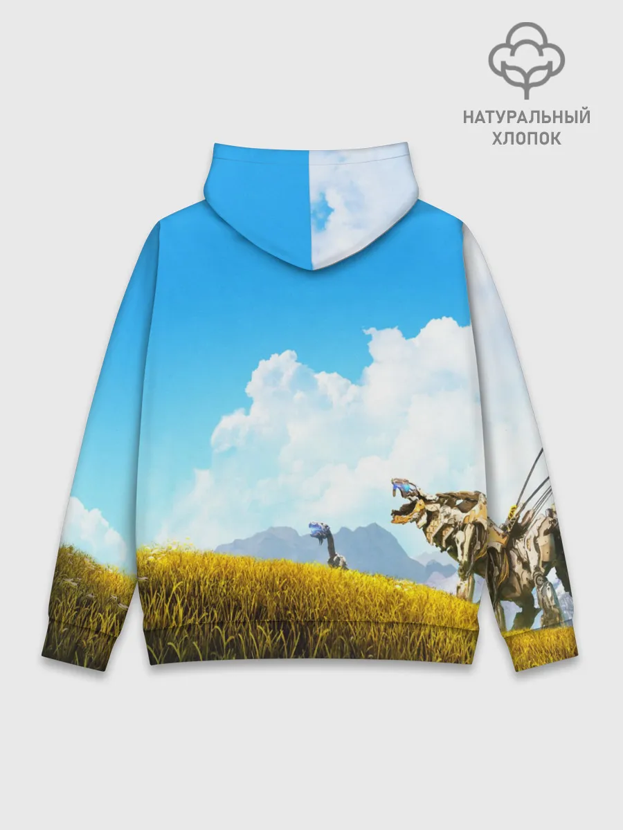 Худи мужской база хлопок / Horizon Zero Dawn