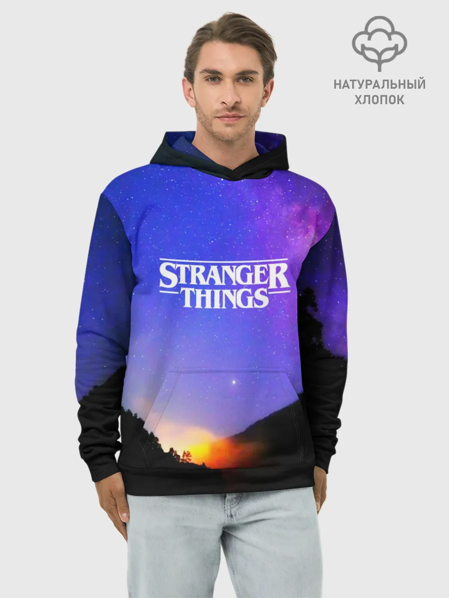 Худи мужской база хлопок / Очень странные дела
