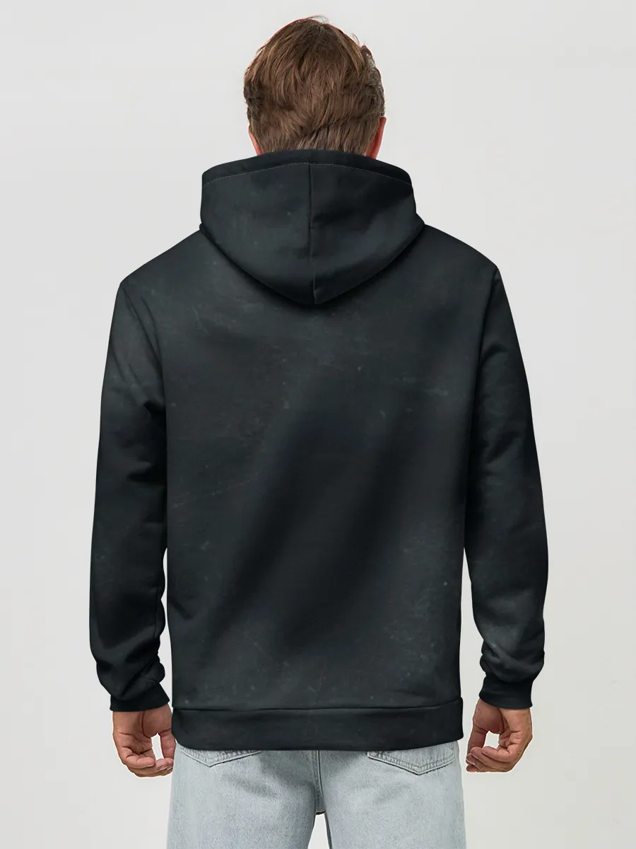 Худи мужской база хлопок / Добро пожаловать в метро