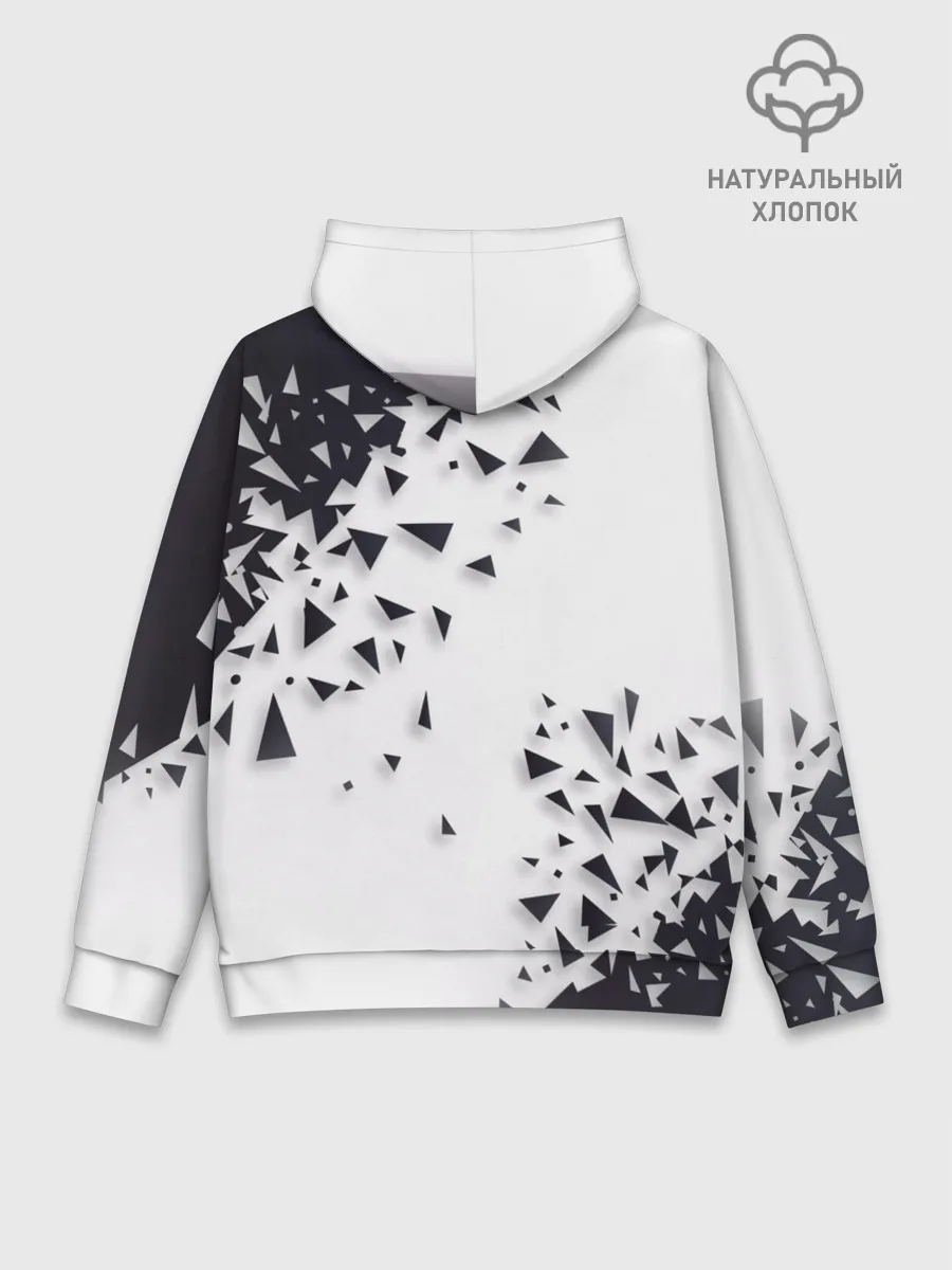 Худи мужской база хлопок / PUBG Jacket Black