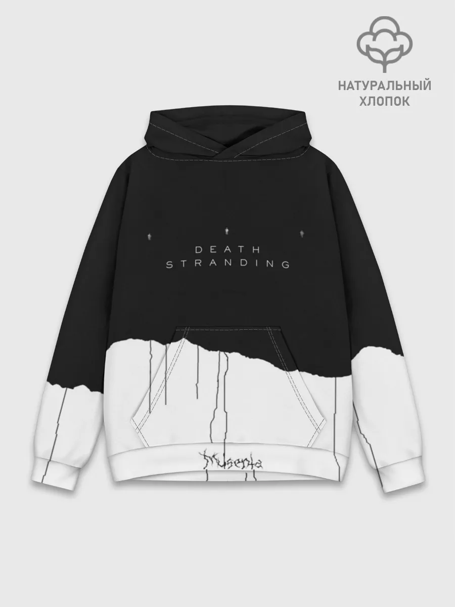 Худи мужской база хлопок / Death Stranding