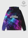 Худи мужской база хлопок / Pubg neon style 2019