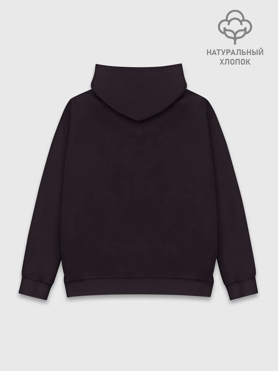 Худи мужской база хлопок / NEON WOLF | НЕОНОВЫЙ ВОЛК