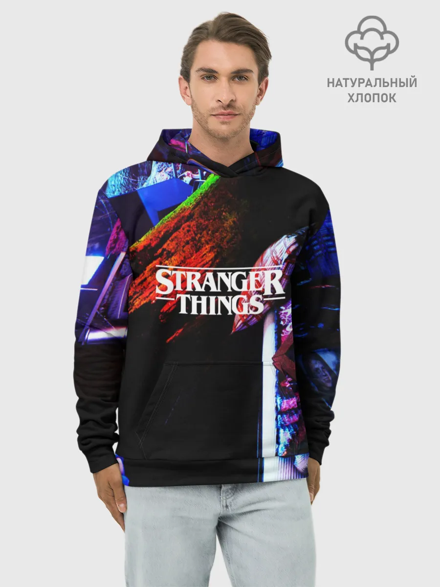 Худи мужской база хлопок / Очень странные дела