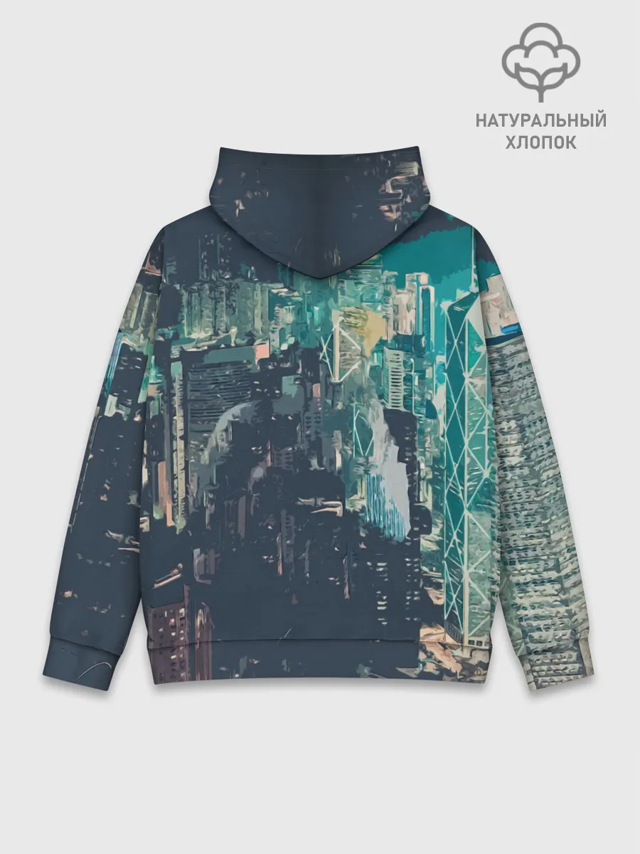 Худи мужской база хлопок / Сайонара бой