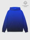Худи мужской база хлопок / CARBON BLUE | СИНИЙ КАРБОН