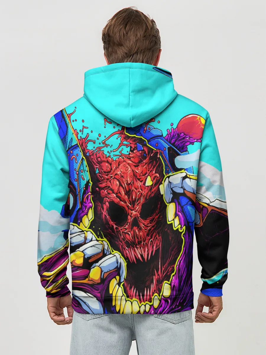 Худи мужской база хлопок / HYPER BEAST