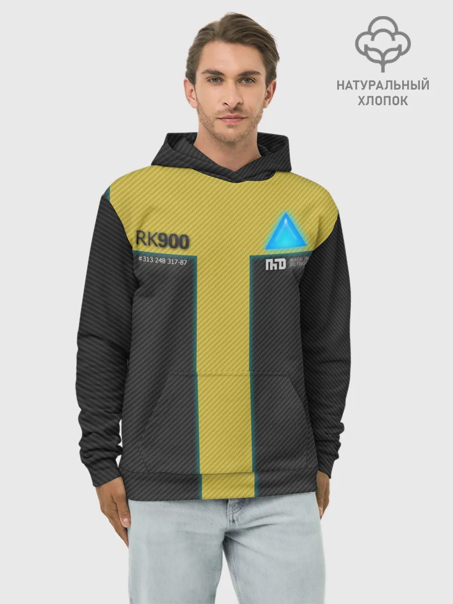 Худи мужской база хлопок / TrdDBH, detroit, become human,