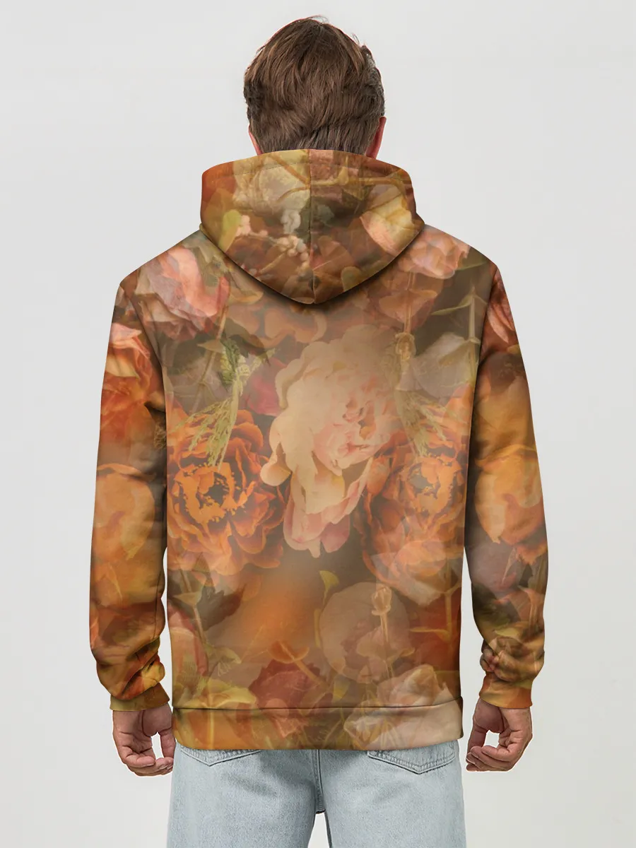 Худи мужской база хлопок / Lil Peep rose