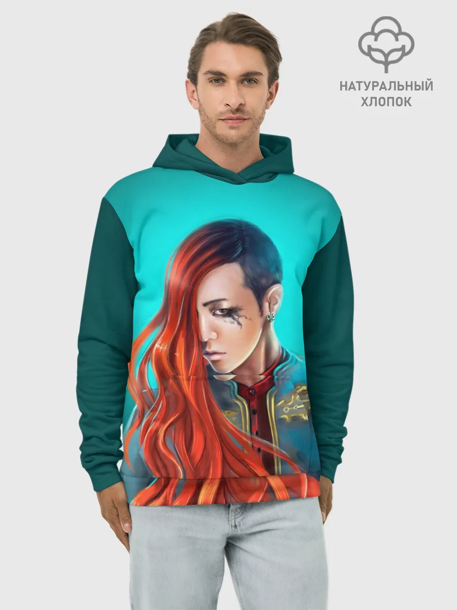 Худи мужской база хлопок / G-Dragon