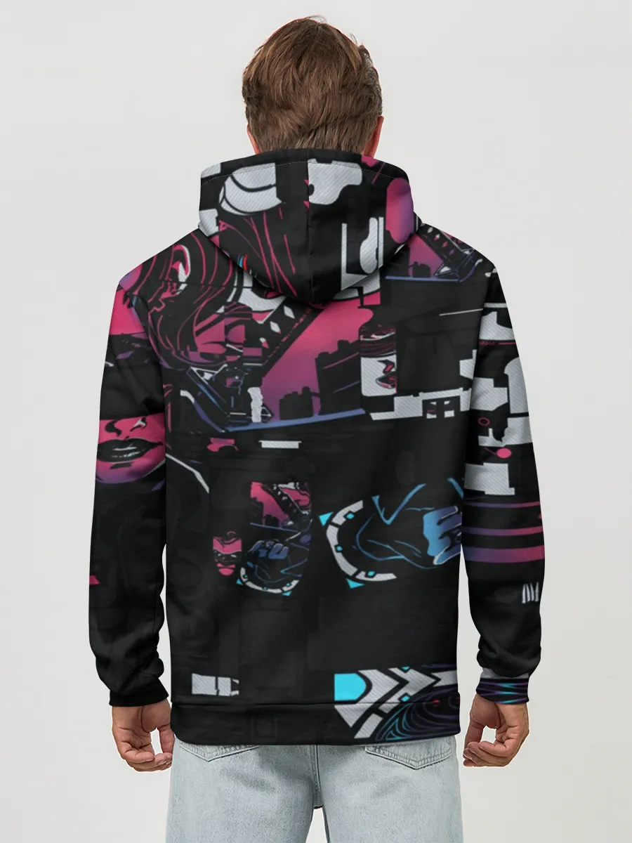 Худи мужской база хлопок / Неонуар | CS:GO