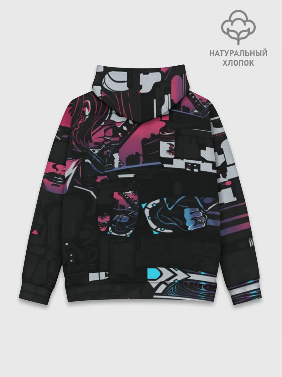 Худи мужской база хлопок / Неонуар | CS:GO