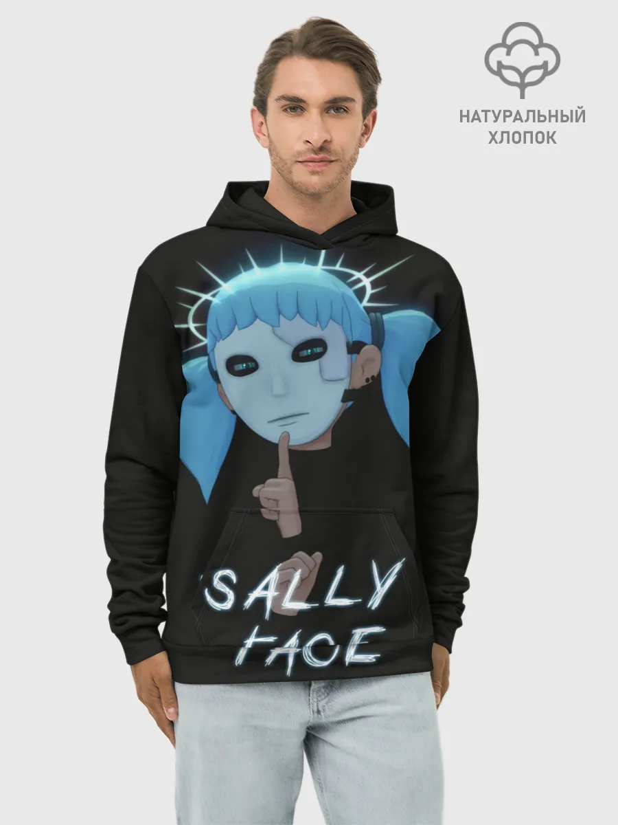 Худи мужской база хлопок / Sally Face