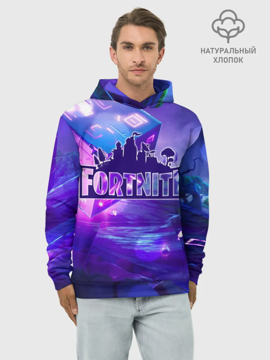 Худи мужской база хлопок / Fortnite
