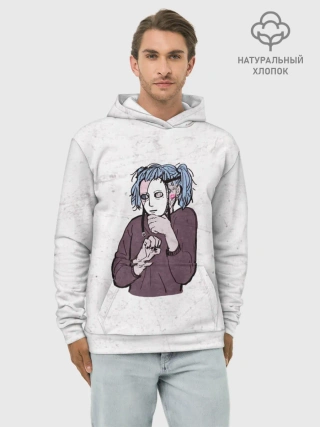 Худи мужской база хлопок / Sally Face